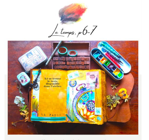 Lms p6 7 v2 horloge temps aquarelle grimoire livredevie helenevalentin