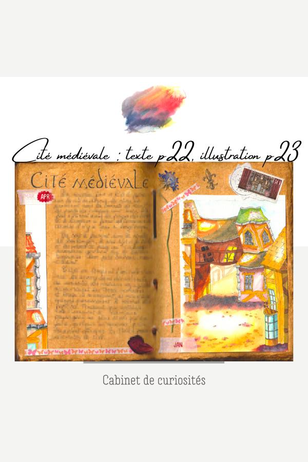 scan-grimoire-livredevie-p23-citemedievale-aquarelle-debutants-scrapbooking-helenevalentin