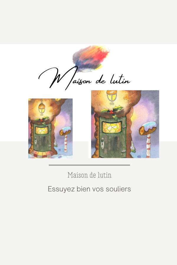 lms5-maisonlutin-aquarelle-aquarelles-aquarelleillustration-helenevalentin-neige-nuit-lanterne-arbre