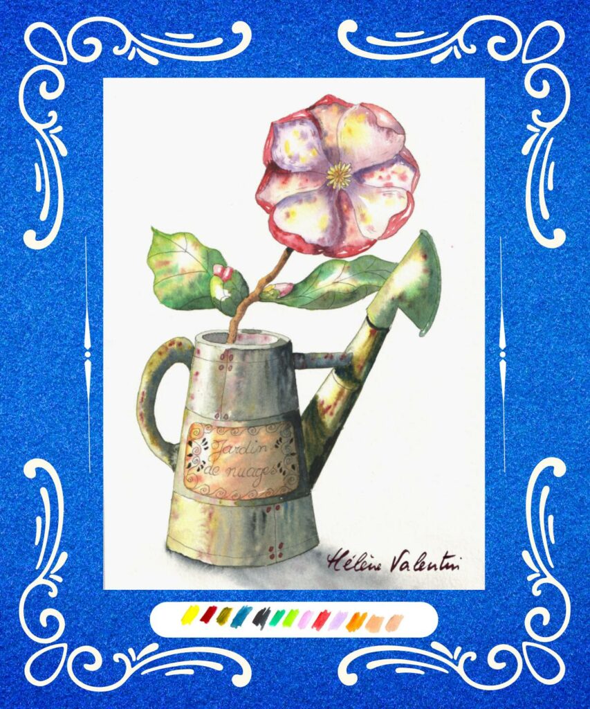 maquette-magnolia-fleurs-jardin-aquarelledebutants-aquarelleillustration-aquarelles-tutoriels-helenevalentin