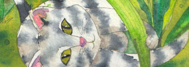 lms3-couleur-chat-aquarelle-aquarelles-aquarelledebutants-aquarelleillustration-peintureaquarelle-helenevalentin-chats-tulipes-fleur-fleurs-printemps