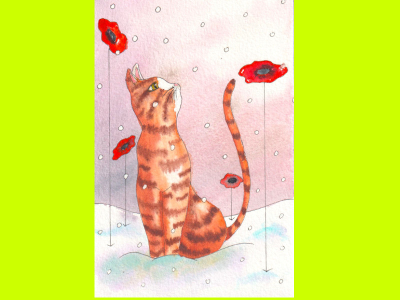 lms5-chat-neige-aquarelle-aquarelles-aquarelledebutants-aquarelleillustration-peintureaquarelle-helenevalentin-chats-flocon-hiver