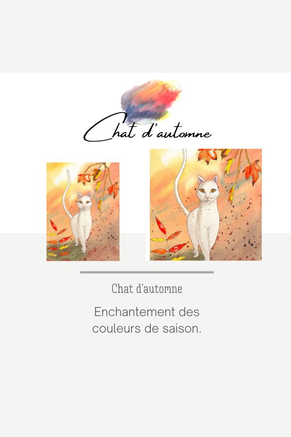 lms-couleur-chat-aquarelle-aquarelles-aquarelledebutants-aquarelleillustration-peintureaquarelle-helenevalentin-chats-automne-feuillesmortes