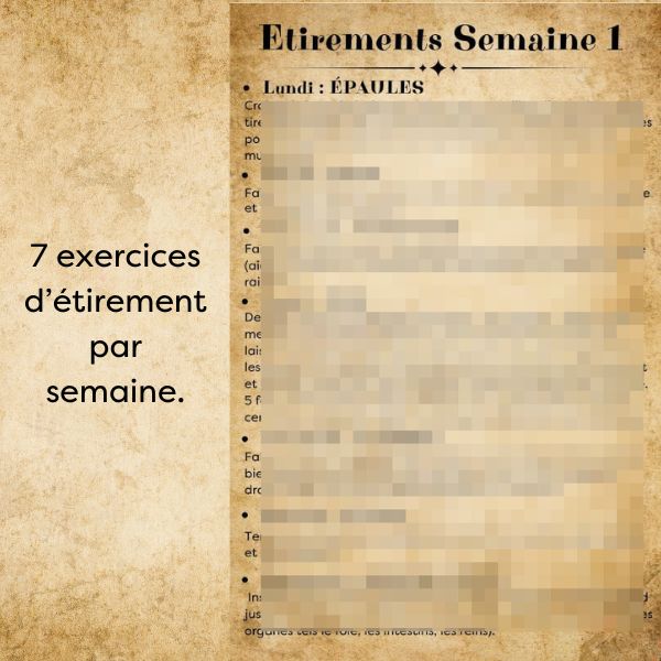 Exercices Etirements 