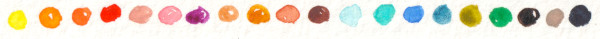 Couleursutilisees as pique canard taches aquarelle