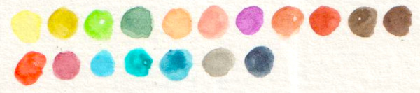 Couleursutilisees taches aquarelle theiere hiver