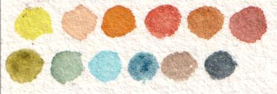 Couleursutilisees semaine9 margoton taches aquarelle