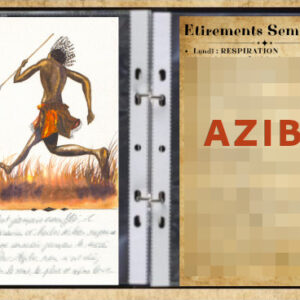 Classeur semaine34 calendrierperpetuel guerrier afrique aquarelledebutants tutoriel helenevalentin