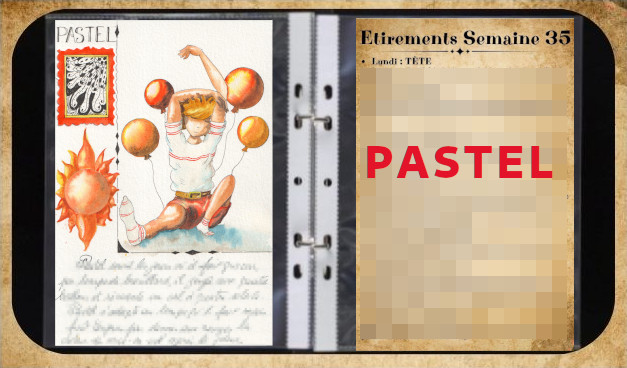 Classeur semaine35 pastel aquarelledebutants tutoriels calendrierperpetuel helenevalentin