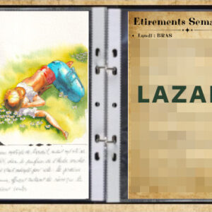 CLASSEUR aquarelledebutant calendrierperpetuel helenevalentin position personnage lazare semaine38