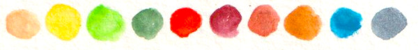 Couleursutilisees taches aquarelle lazare semaine38